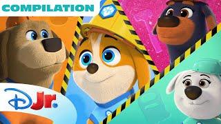 It's Time to Build with Pupstruction! ️ | @disneyjr