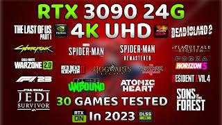 RTX 3090 in 4K UHD | 30 Games Tested in 2023