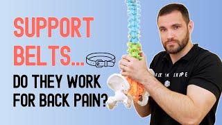 Best Belts For Lower Back Pain? Lumbar Support or Sacroiliac Belts