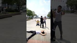 Nhào lộn đường phố | #beneagle #eaglesacademy #kungfu #martialarts #heroic #action #trending #shorts