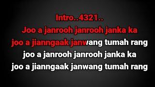 Joo A Janrooh Karaoke With Lyrics / Hatwang Hosai / Nocte Karaoke