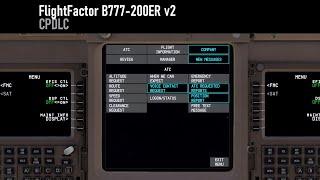 FlightFactor B777-200ER v2 | CPDLC | X-Plained