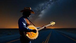 Slow Haunting Banjo on the midnight road