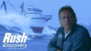 The Northwestern Loses Steering In The Middle Of A Super Typhoon! | Deadliest Catch