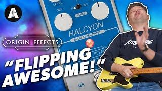 Origin Effects Halcyon Blue Pedal! - Pete Loves It!