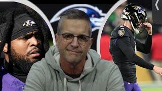 Ravens John Harbaugh Monday After Eagles Loss Addressed Diontae Johnson & Justin Tucker Situations