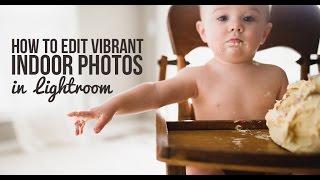 Editing in Lightroom: an airy & vibrant indoor edit