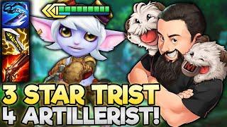 3 Star Tristana - Scaling Until Stage 7?! | TFT Into the Arcane | Teamfight Tactics