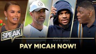 Myles Garrett says Micah deserves “every penny” he’s owed; Big Ben on Aaron Rodgers | SPEAK