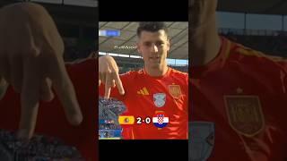 Spain vs Croatia Euro 2024  #shorts #football