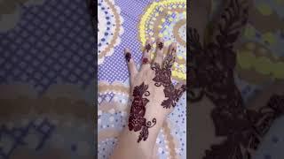 Simple mehndi design #viral shorts#henna Mehndi 2025#back hand mehndi design