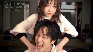 ASMR massage master Heal with shampoo, haircut, and massage/shinomi summary/good sleep asmr massage