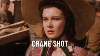 Crane Shot - Gone With The Wind (1939) - Camera shot, Camera angle, Camera movement