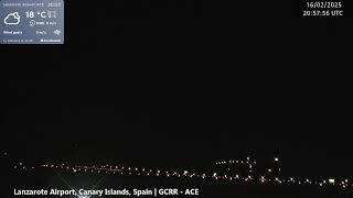 🟢 16.2.2025 LIVE LANZAROTE AIRPORT - CLOSEST WEBCAM - Daytime  65