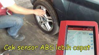 Cek sensor ABS Ford Fiesta/ test Scanner X-431 pro