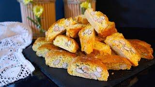 Cantucci toscani (Typical Italian almond biscuits) l Easy recipe!