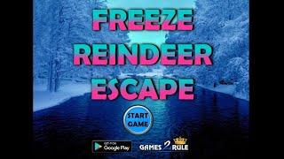 freeze reindeer escape video walkthrough