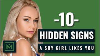 How to Tell if a SHY GIRL Likes You - 10 HIDDEN, but Obvious Signs She WANTS You