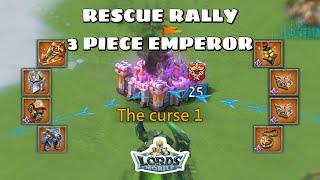 3 PIECE EMEPEROR KINGFISHER BURNES ONLINE RALLY TRAPS! 3B ONLINE TARGET! Lords Mobile