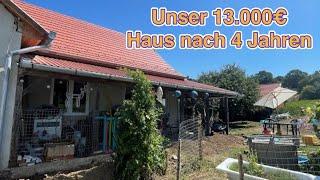 Unser 13.000€ Haus in Ungarn VORHER NACHHER 2018-2022  Haustour