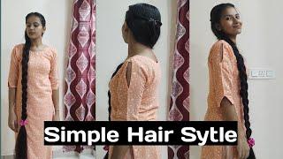 Easy And Simple Hair Style | Beautiful Hairstyle For Short and Long Hair | Pooja Mehra