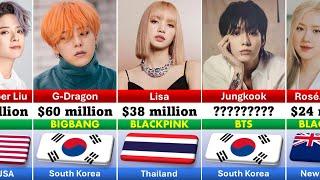 Richest K-pop Idols in 2024 | Who’s #1?