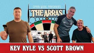 ️ SCOTT BROWN vs KEVIN KYLE! | Slaney & Big Kev Challenge Broony To 301 Darts Match!