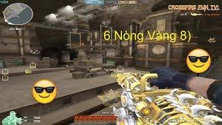 [CrossFire Fun TV] ▶ Gatling Gun-Infernal Dragon Noble Gold Vs Zombie V4 