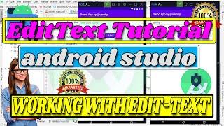 How to #EditText #Tutorial #in #Android #App #Working #With #TextView | #Android #Studio #Tutorials