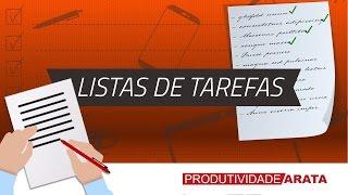 Como ser mais organizado com listas de tarefas | Produtividade Arata 11