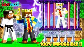 I Made 100% IMPOSSIBLE PRISON In Minecraft | LILYVILLE SMP