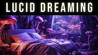 Deep Lucid Dreaming Binaural Beats Sleep Hypnosis For Lucid Dreams | Black Screen REM Sleep Music