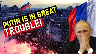 Putin's last day is approaching! Thousands of Russians take to the streets once again in Kursk!