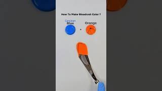 Let's Mixing Cerulean Blue & Orange  #colormixing #artvideo #art #colors #orange #paintmixing