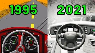 Evolution of BUS Simulator Games from Console, PC, Android/iOS (1995-2021)