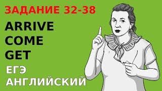 Задания 32-38 из ЕГЭ по английскому языку - лексика и грамматика. Какой глагол выбрать?