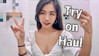 [4K]Try on haul in Thailand 