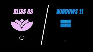 How to Download and Install Bliss OS 16 ( Android 13 ) | Dual Boot Windows 11 and Bliss OS