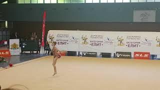 Erika Zafirova, ball - DP Elit 2018