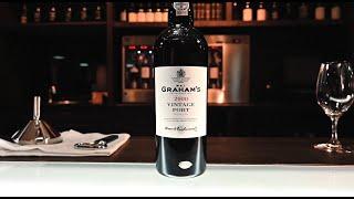 Decanting Vintage Port - Graham's