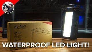 Aputure AL-MW Waterproof LED Light - Let's Review It Completely Underwater!