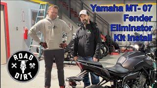 Road Dirt How-To: Installing a 2024 Yamaha MT-07 Fender Eliminator Kit