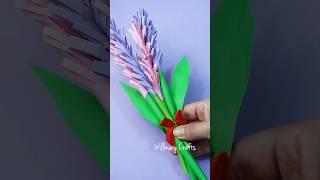 How to make paper lavender flowers  #paperdiy #summeronshorts