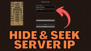 Minecraft Hide and Seek Server IP Address