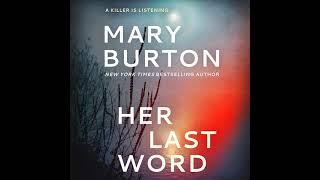 Her Last Word By Mary Burton | Audiobook Mystery, Thriller & Suspense