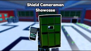 NEW Shield Cameraman Showcase (Toilet Tower Defense)