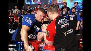 Kamil Jablonski vs Tobias Sporrong 3-2. Armwrestling