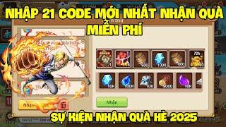 Nhập 20 Code Huyền Thoại Hải Tặc Mới Nhất | Nhận Quà Giftcode Sự Kiện Mùa Hè 2025 Toàn Sever Nha