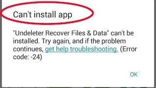 how to fix google play store error code-24