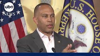 Rep. Hakeem Jeffries says he agrees with Elon Musk: 'The GOP tax scam is a disgusting abomination'